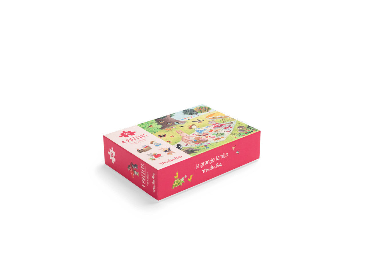 4 puzzle-uri anotimpuri, Moulin Roty