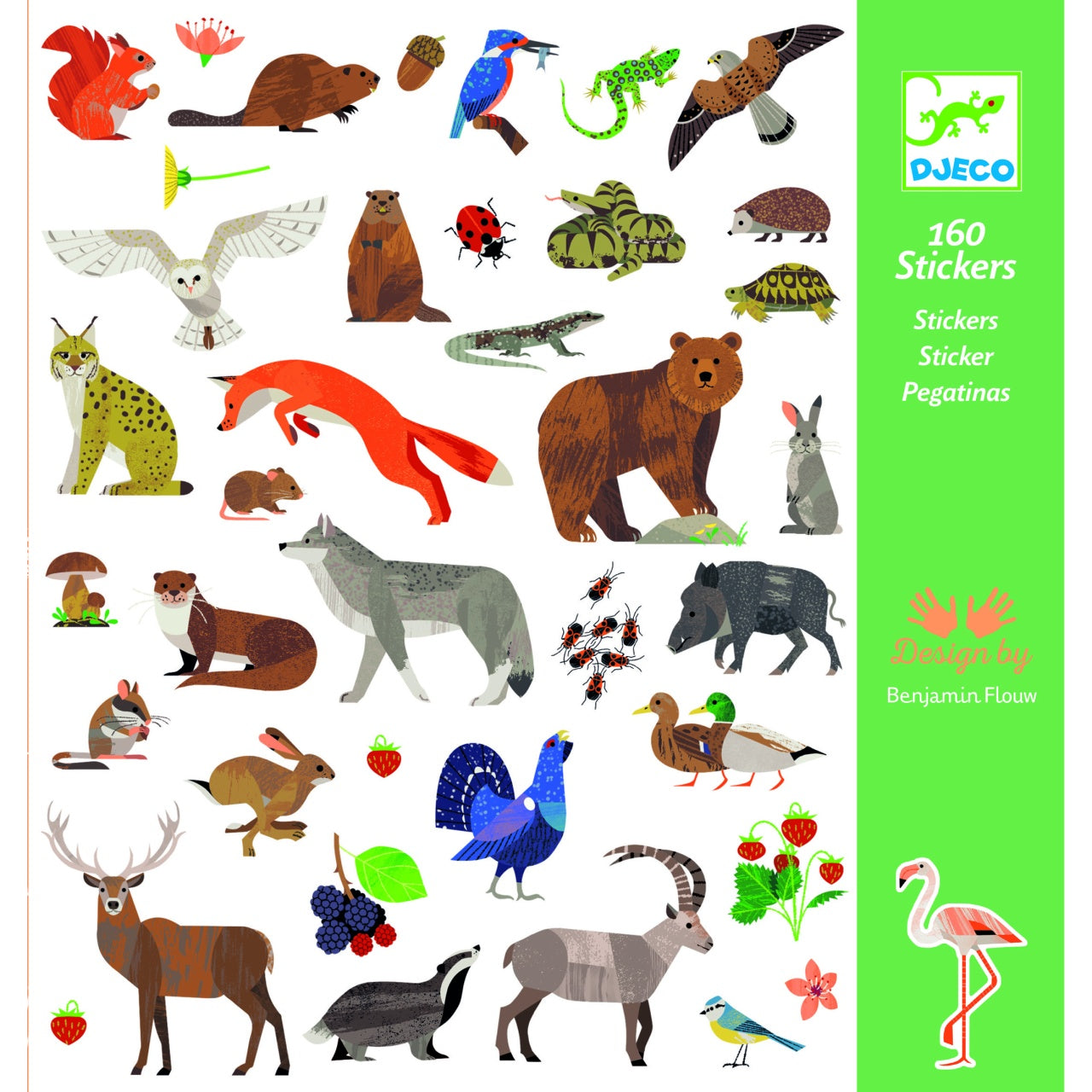 Abtibilduri Fauna Europei, Djeco