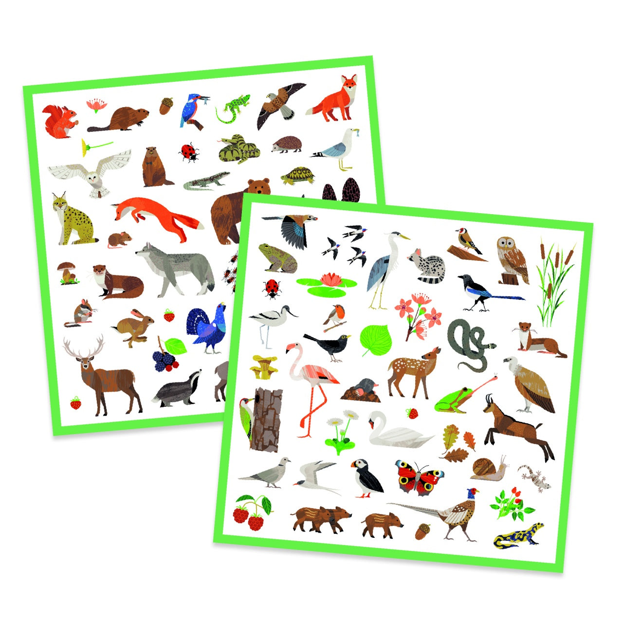 Abtibilduri Fauna Europei, Djeco