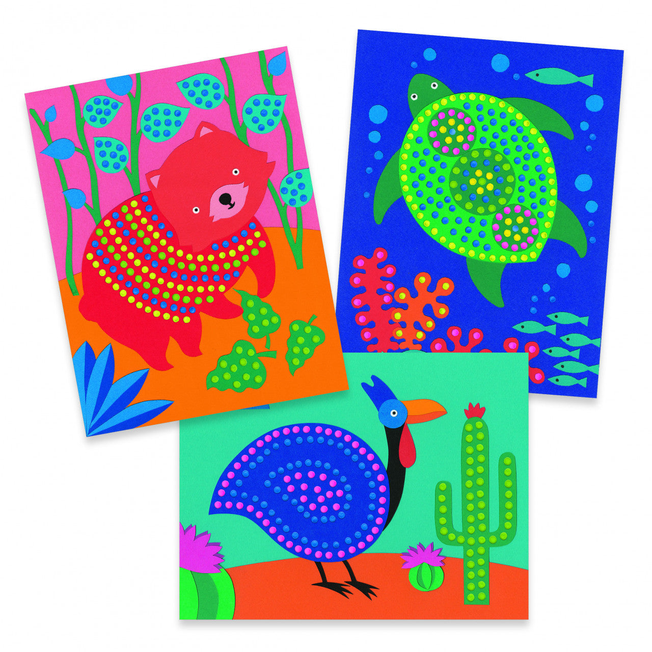 Atelier creativ cu buline Pointillisme, Djeco