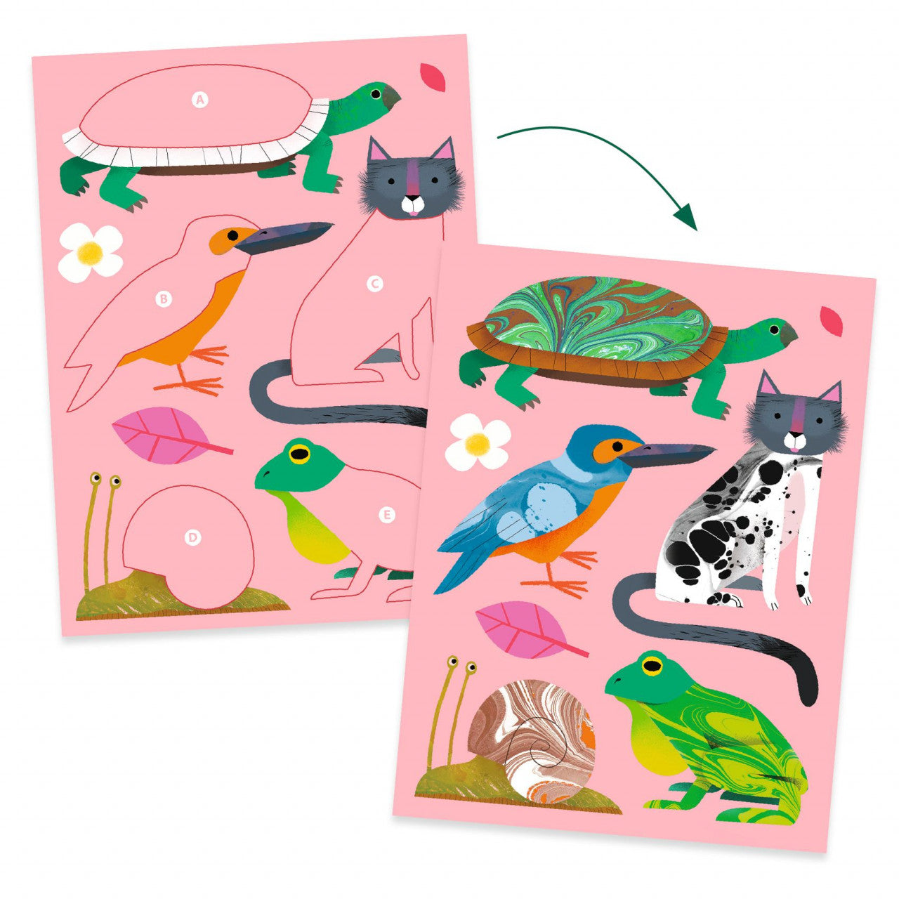Atelier de pictat Colorat magic, Djeco