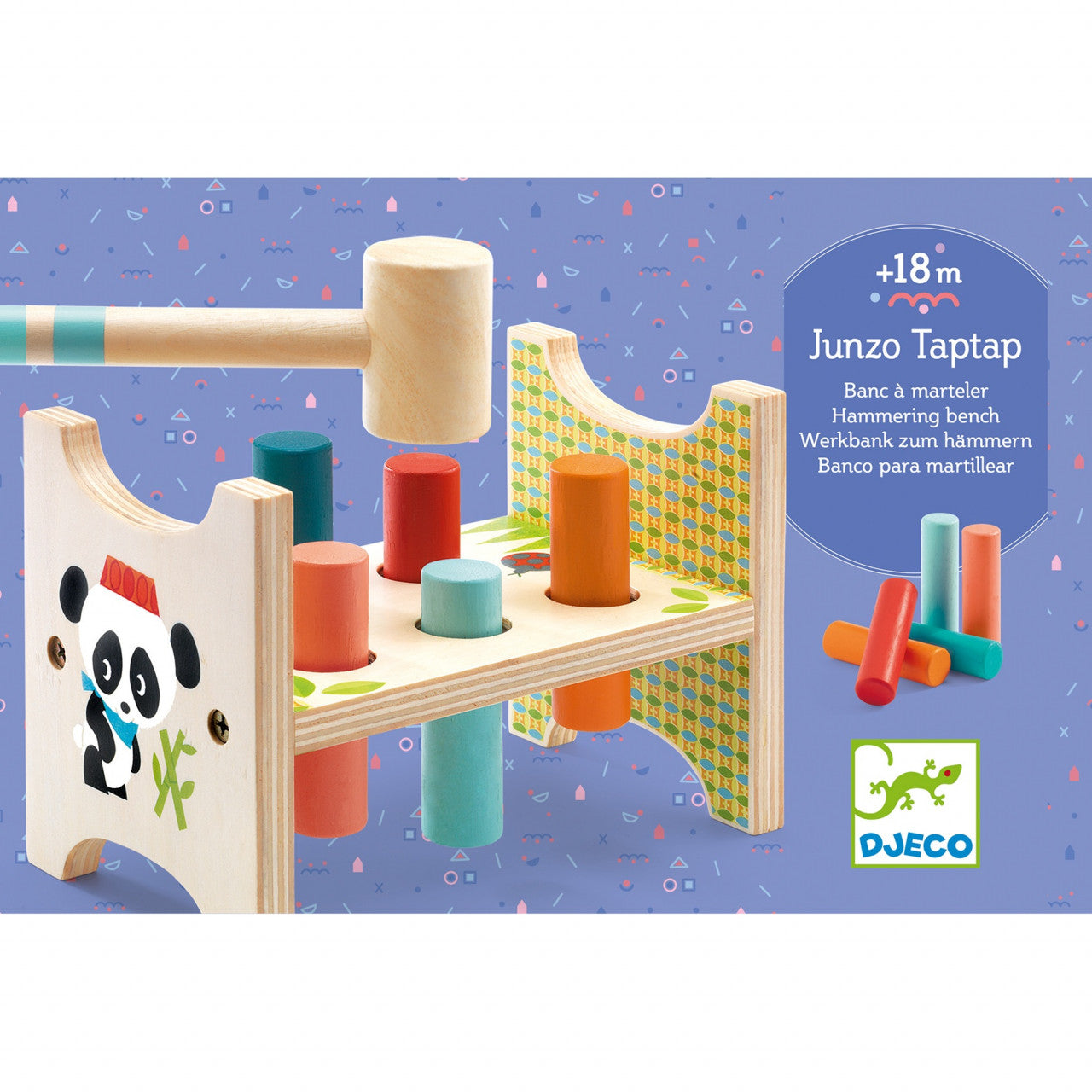 Banc de lucru bebe Taptap, Djeco