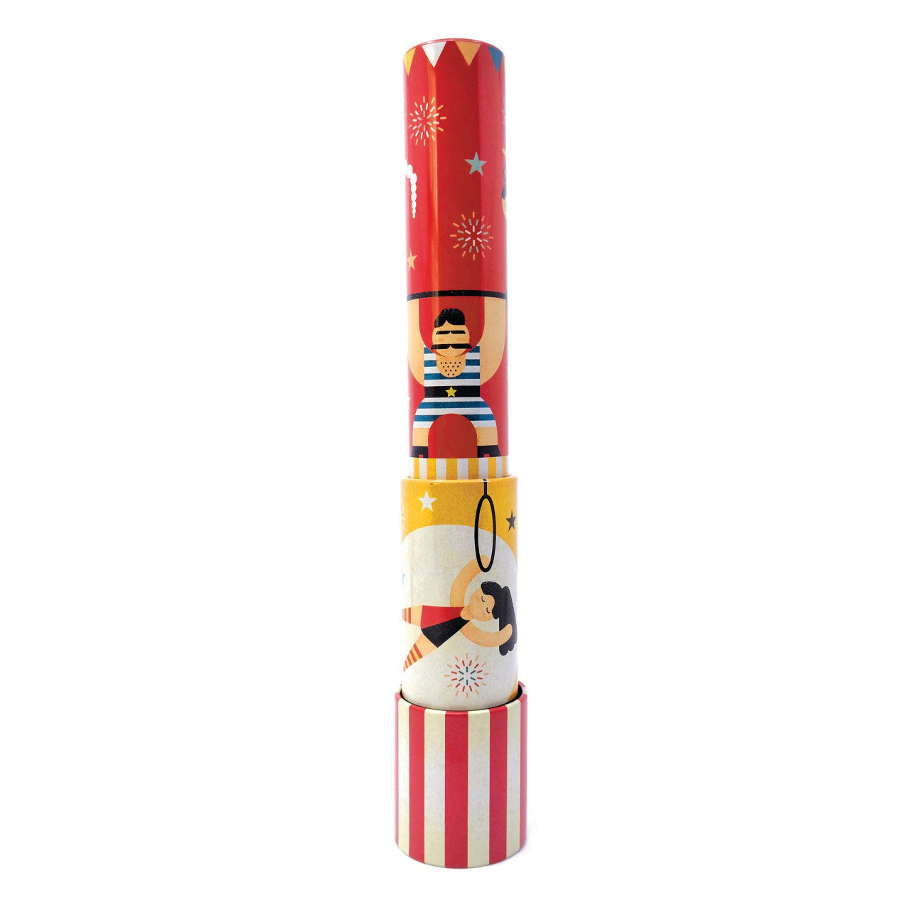 Caleidoscop metalic telescopic, Circ rosu, Svoora