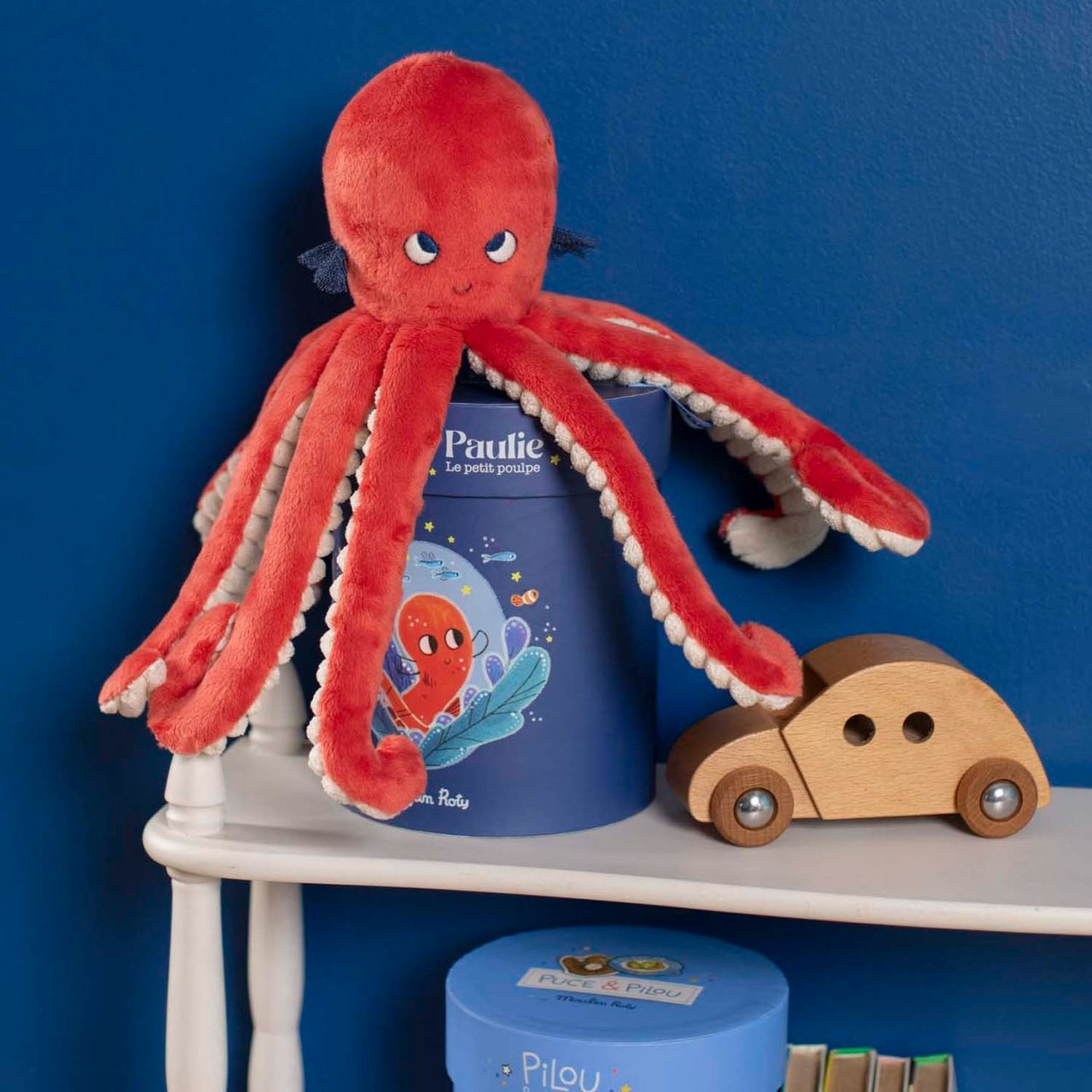 Caracatita Paulie in cutie, Moulin Roty