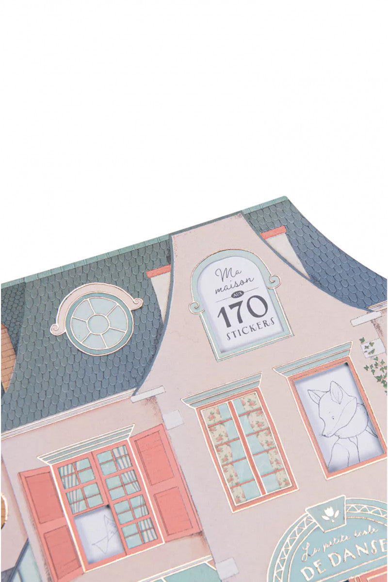 Carte de colorat cu abtibilduri, Mica scoala de dans, Moulin Roty