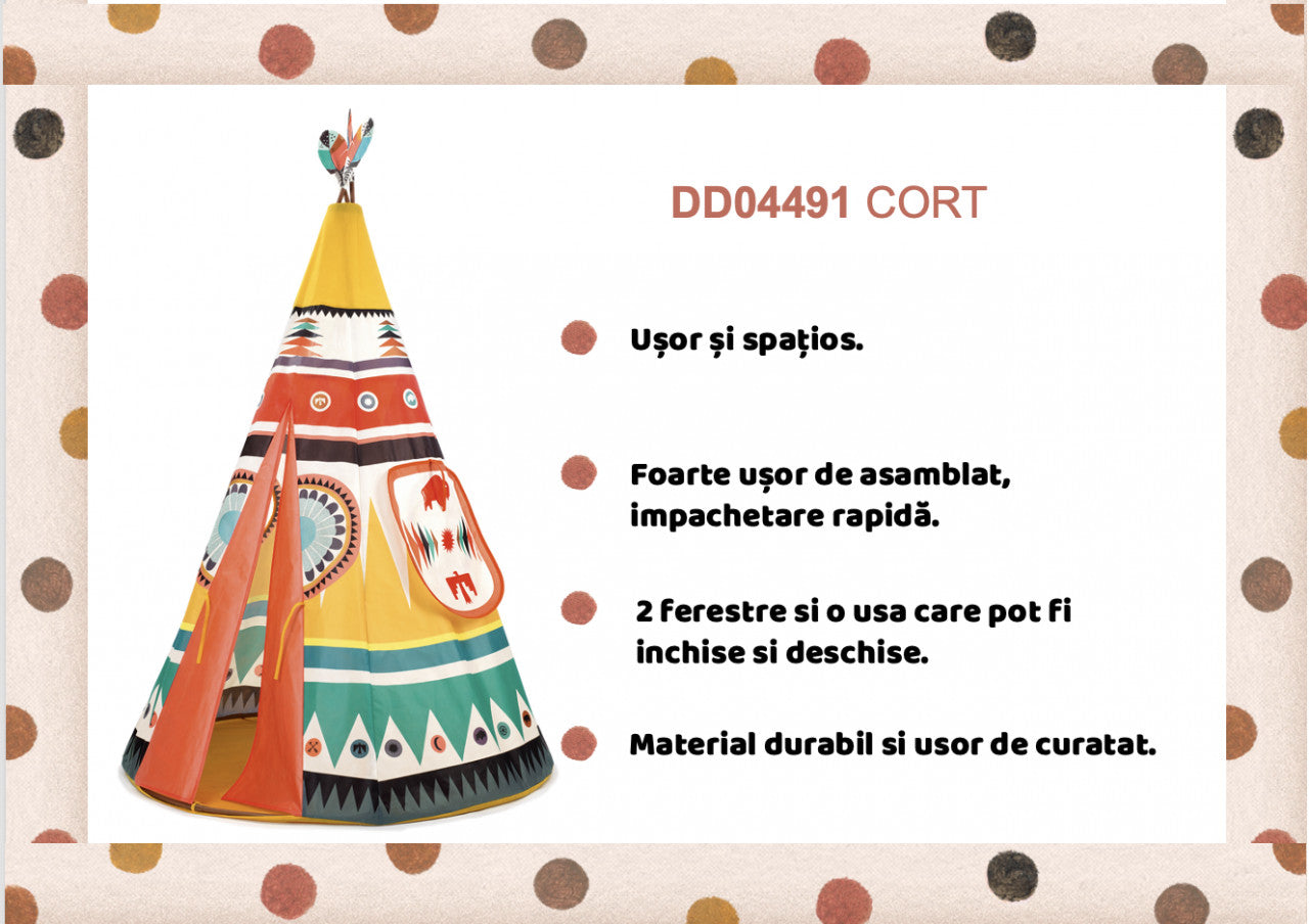 Cort Teepee, Djeco