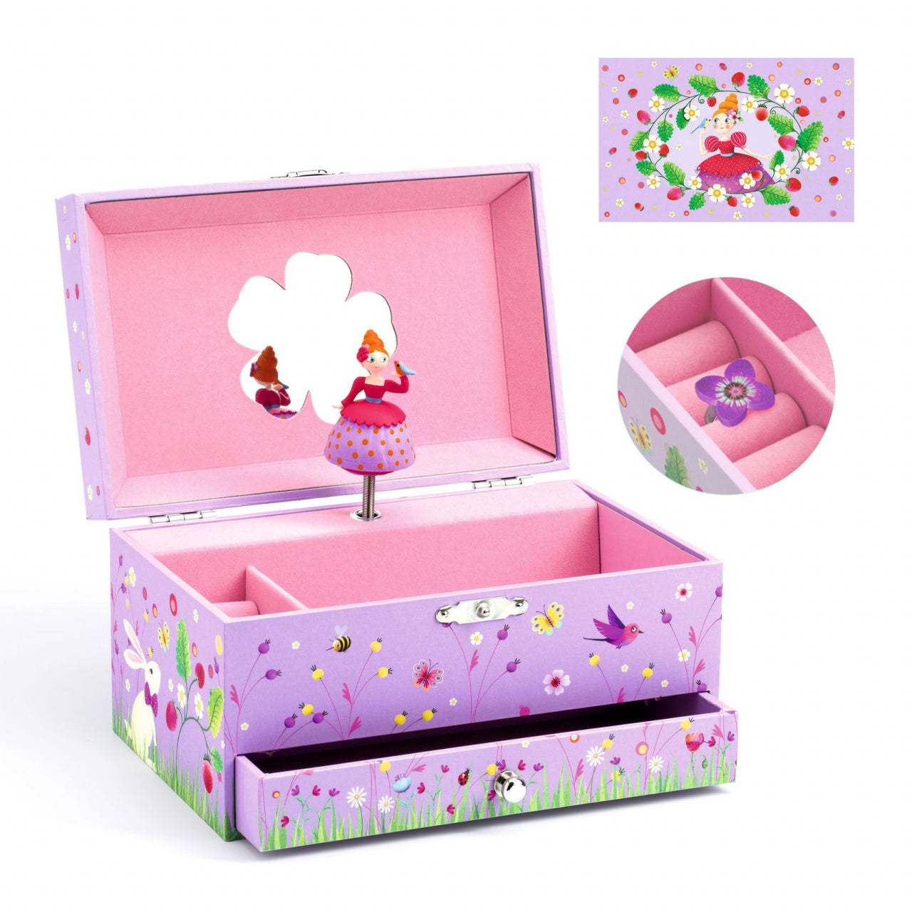 Cutie muzicala Printesa, Djeco