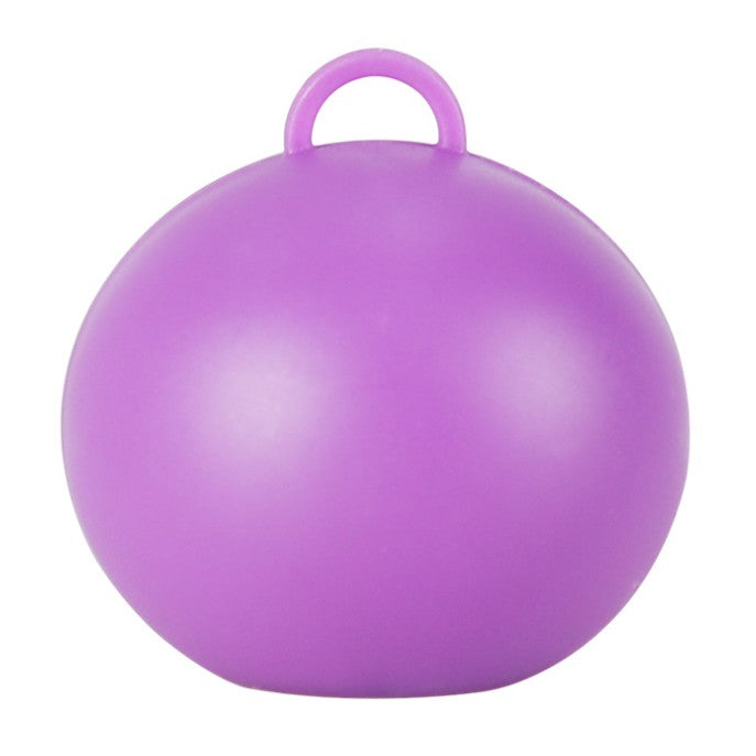 Greutate pentru Baloane, ANGELBEAR, Accesoriu Party, 5.5x5.5 cm, 120 g, Mov