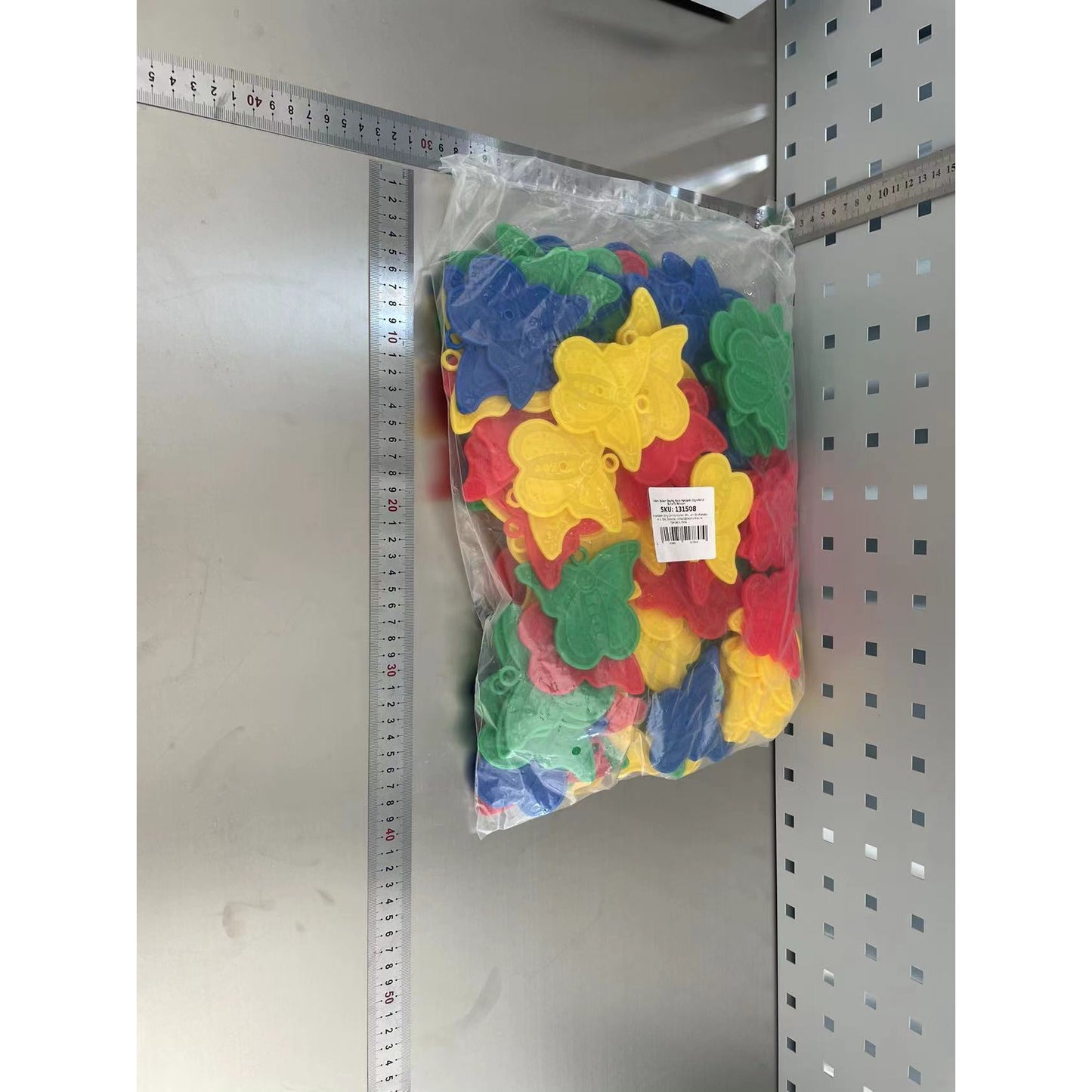 Set 4 Greutati pentru Baloanele cu Heliu, ANGELBEAR, 30 grame, Plastic, Forma Fluture, Multicolor