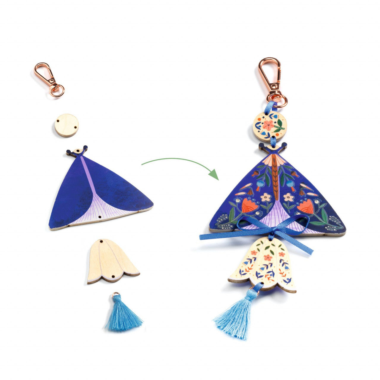 Joc creativ DIY Brelocuri si accesorii, Djeco