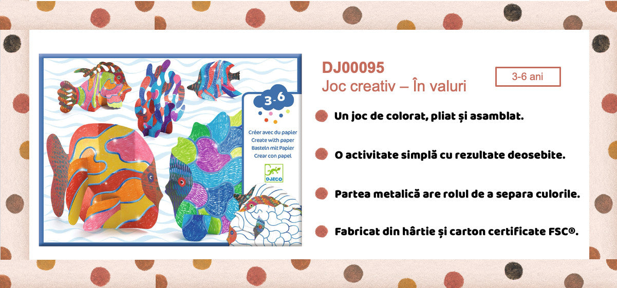 Joc creativ In valuri, Djeco