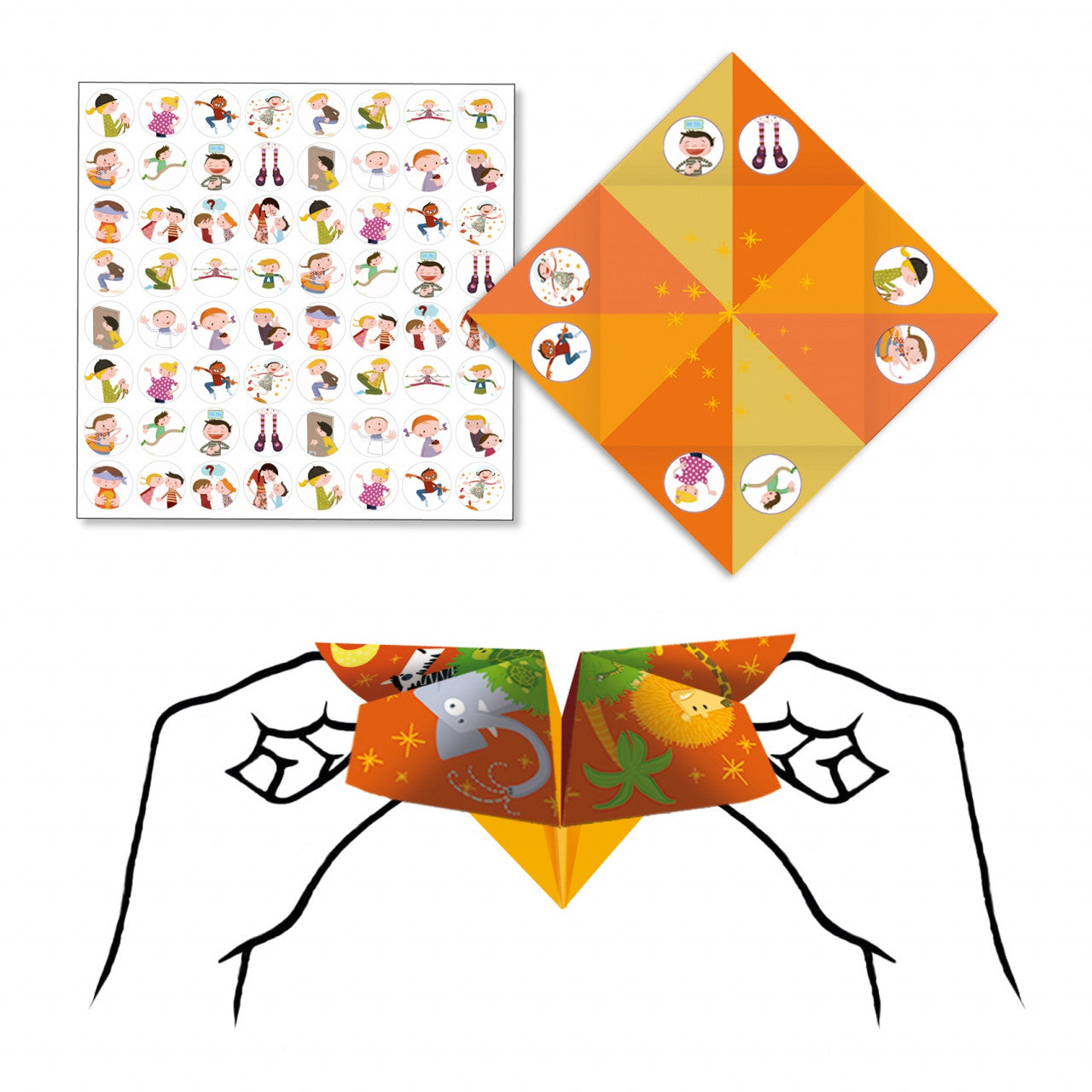 Joc creativ Initiere origami, Djeco