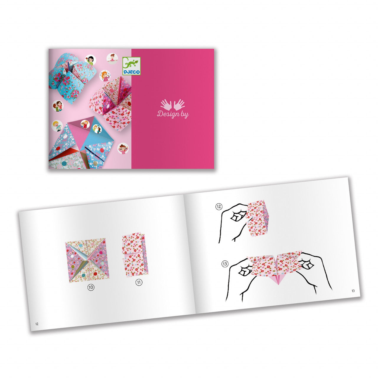 Joc creativ Initiere origami roz, Djeco