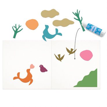 Joc creativ Little papers, Djeco