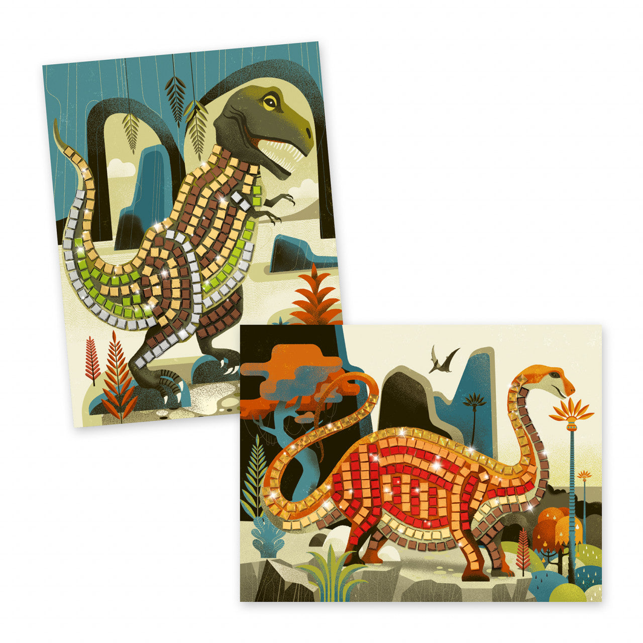 Joc creativ mozaic Dinozauri, Djeco