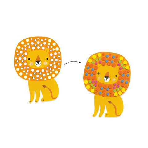 Joc creativ mozaic Jungla vesela, Djeco