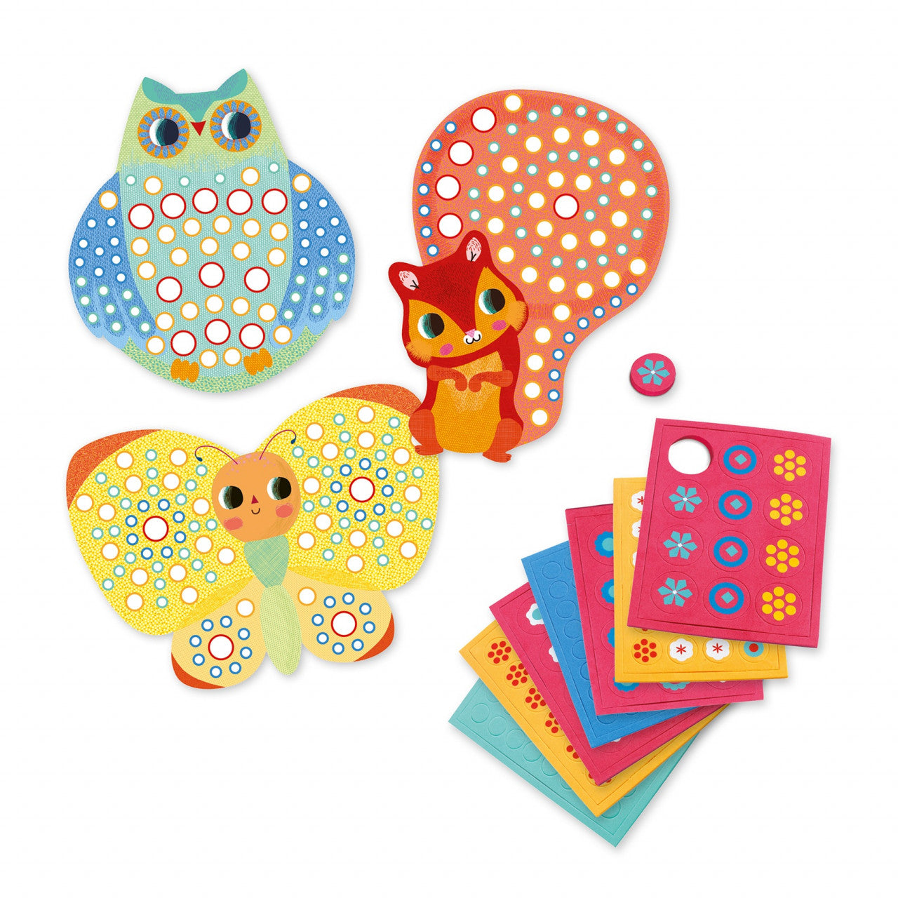 Joc creativ mozaic Milfiori, Djeco
