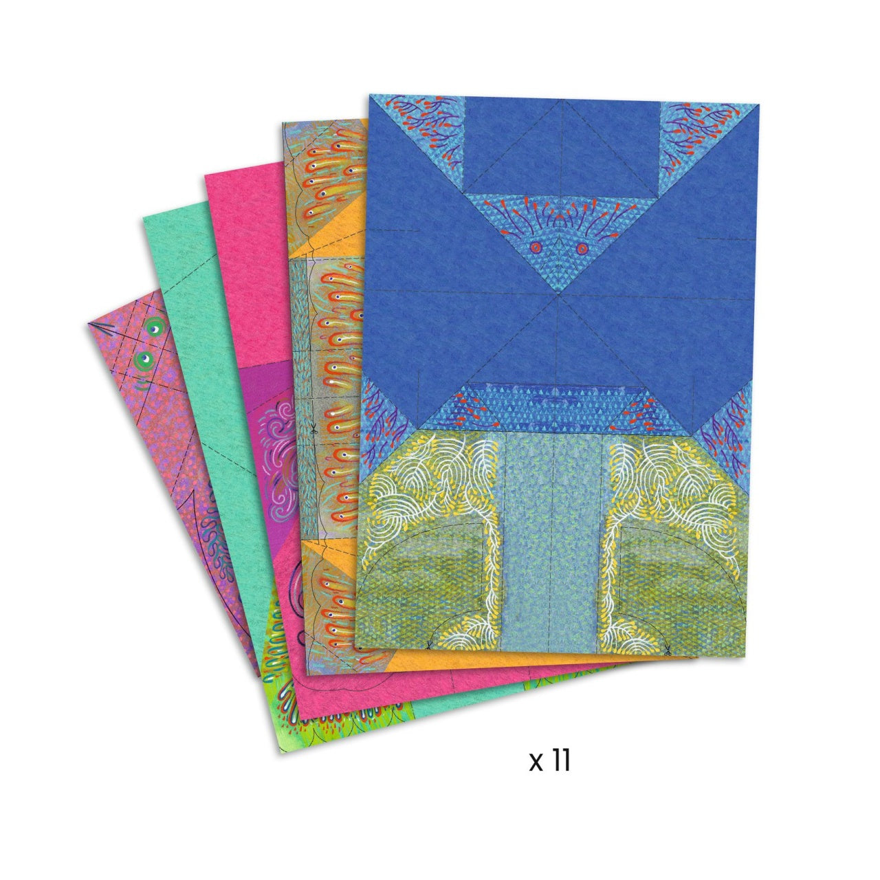 Joc creativ origami Pasari inaripate, Djeco