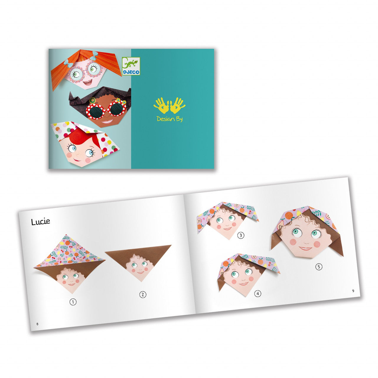 Joc creativ origami Personaje, Djeco