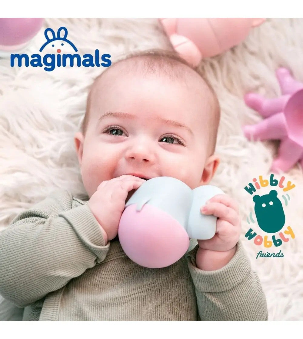 Joc cu magneti Magimals Pinguin si caracatita