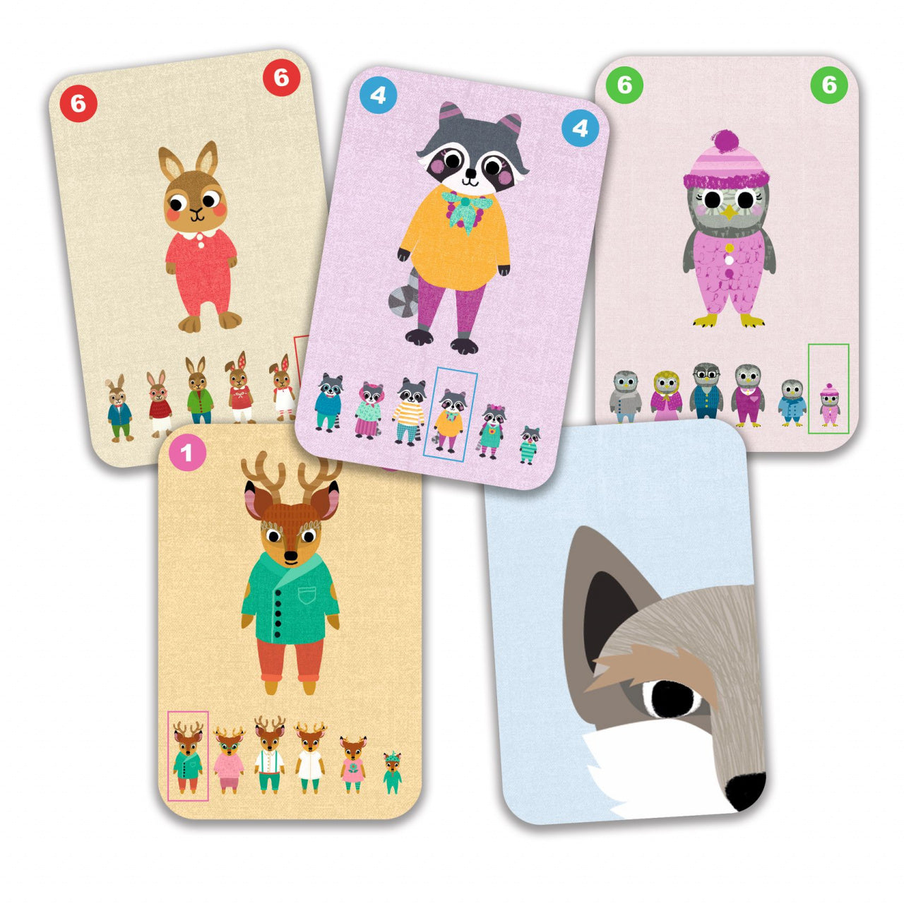 Joc de carti Familou, Djeco