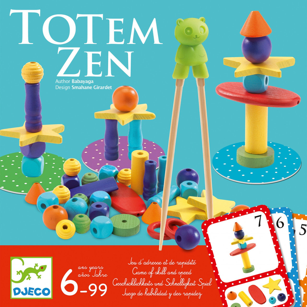 Joc de indemanare Totem zen, Djeco