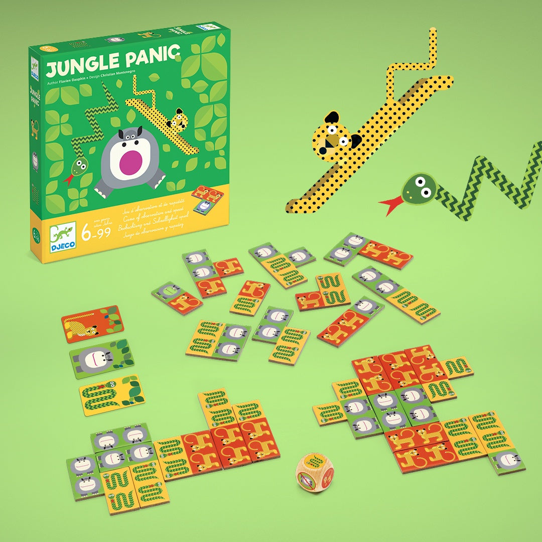Joc de logica Panica in jungla, Djeco