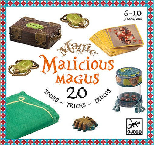 Joc de magie Malicious Magus 20 de trucuri, Djeco