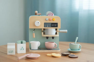 Joc de rol Aparat de cafea cu accesorii, UMU Toys