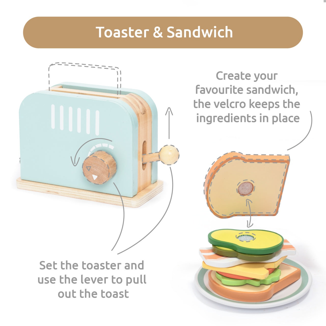 Joc de rol Invat sa prepar sandwich, UMU Toys