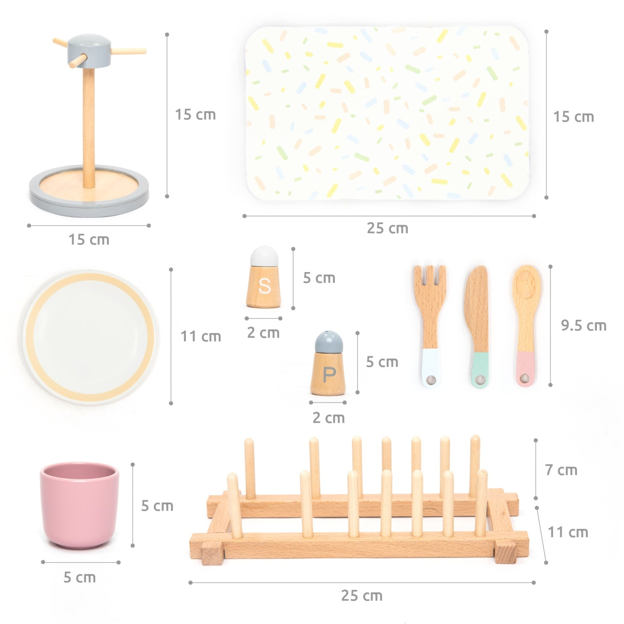 Joc de rol Set complet pentru servirea mesei, UMU Toys