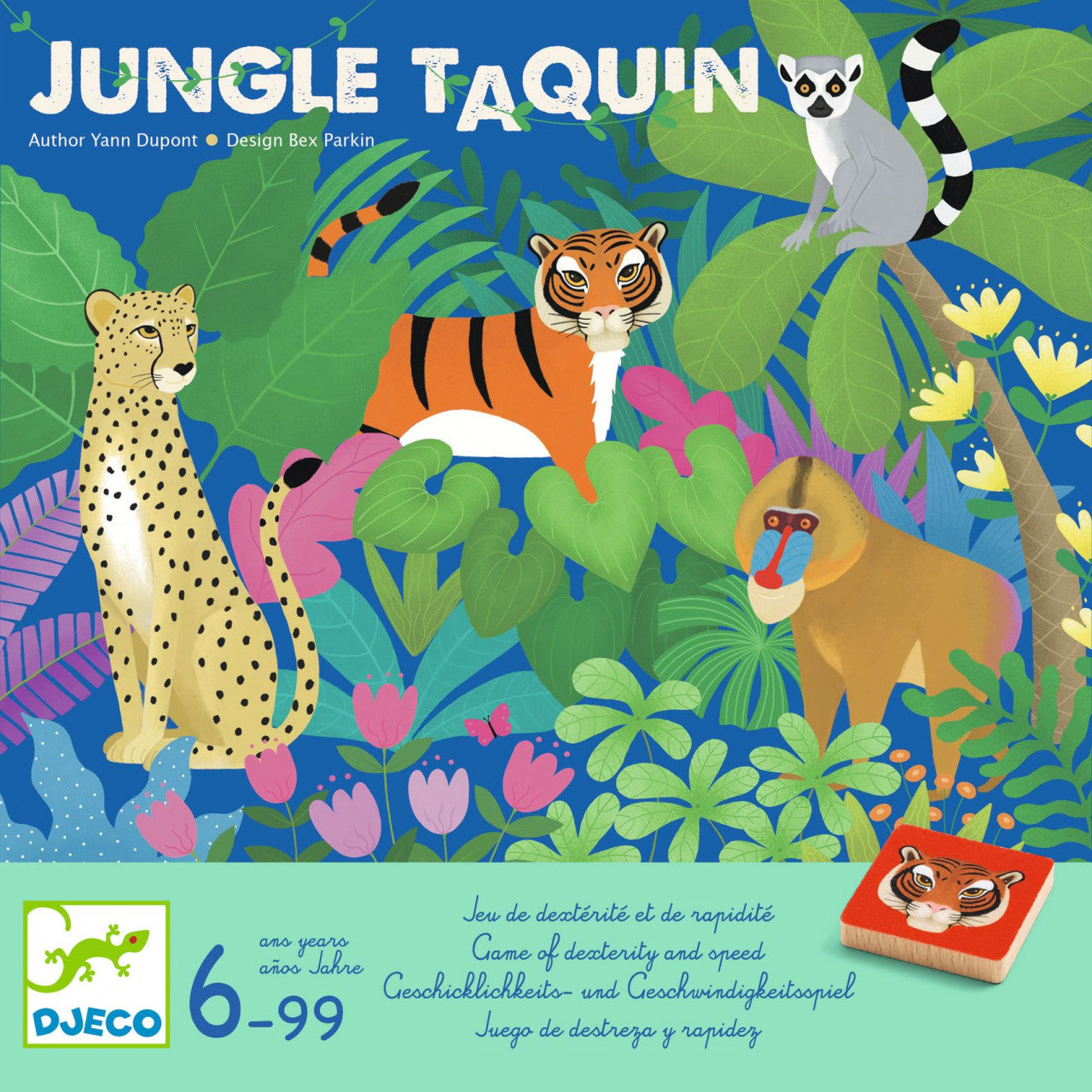 Joc de societate Jungle Taquin, Djeco