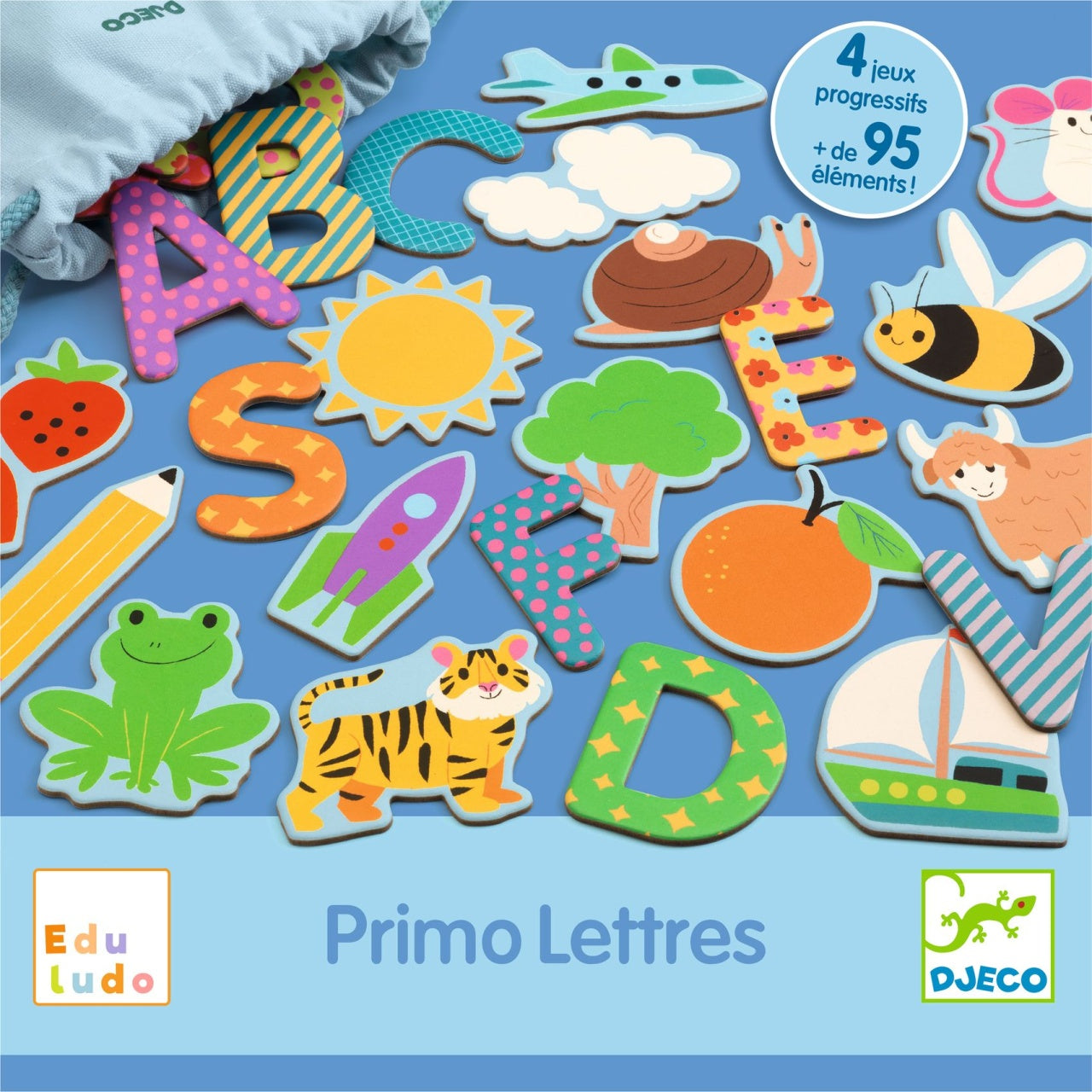 Joc educativ Eduludo primele litere, Djeco