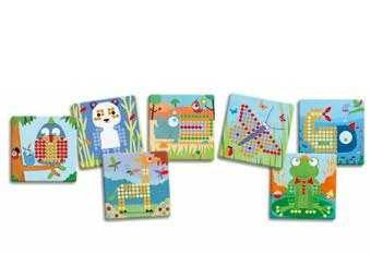 Joc educativ Mosaic rigolo, Djeco