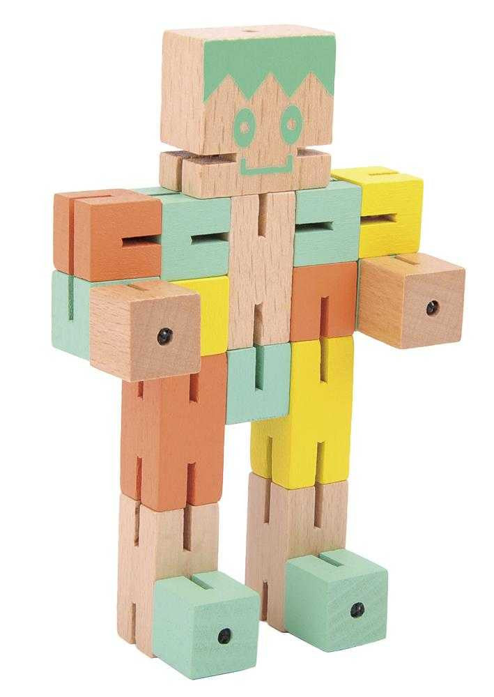 Joc logic IQ 3D puzzle Baiat verde, Fridolin