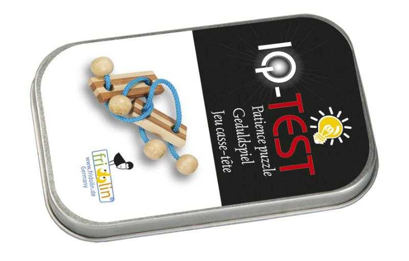Joc logic IQ puzzle cu snur Elibereaza inelul-5, Fridolin