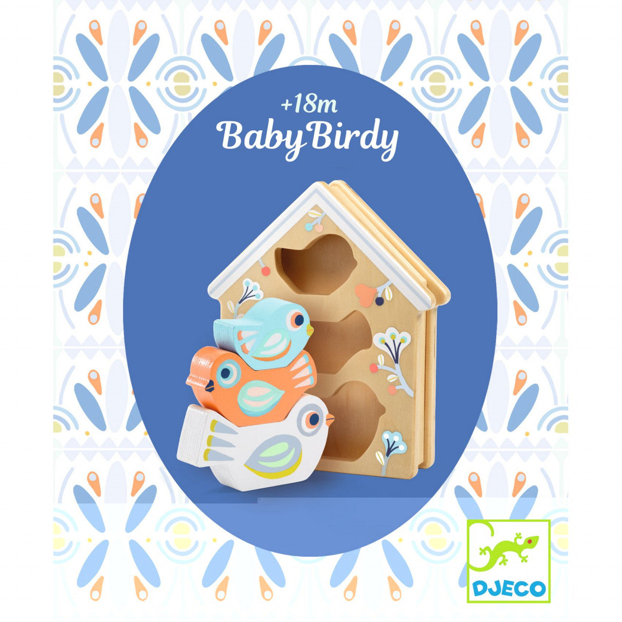 Jucarie din lemn BabyBirdi, Djeco