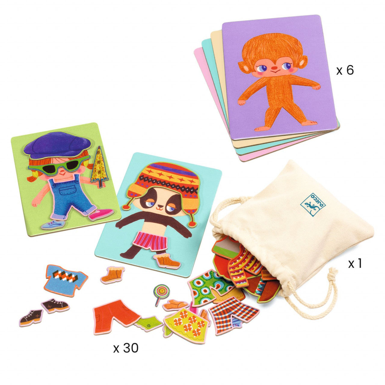 Jucarii Jocuri educative Dress Up Bingo, Djeco