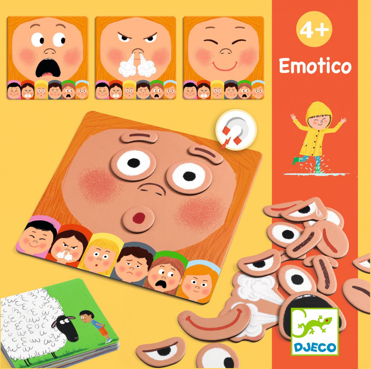 Jucarii Jocuri educative Emotico, Djeco