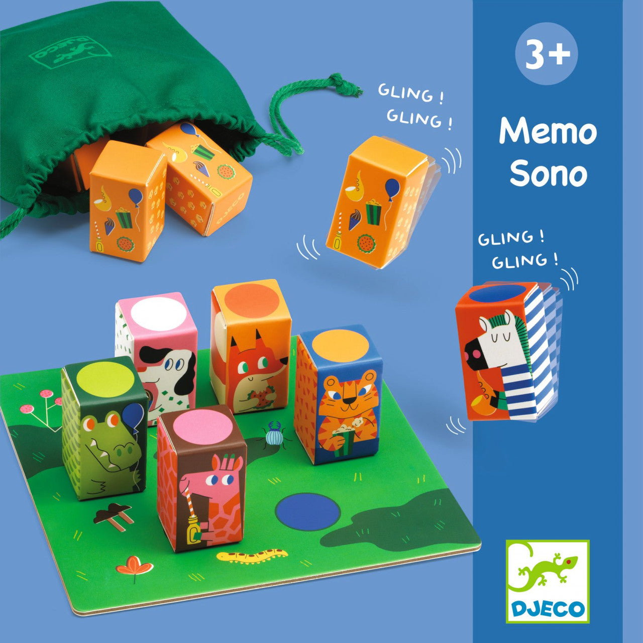 Jucarii Jocuri educative Memo sono, Djeco