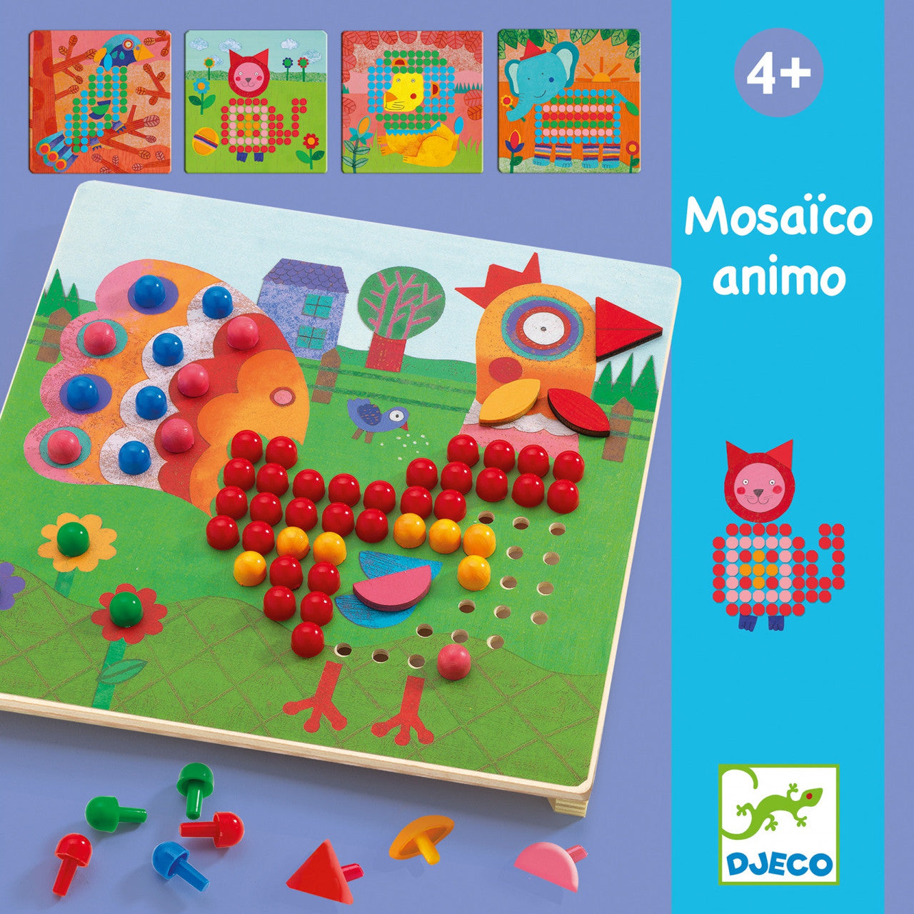 Jucarii Jocuri educative Mosaic animo, Djeco