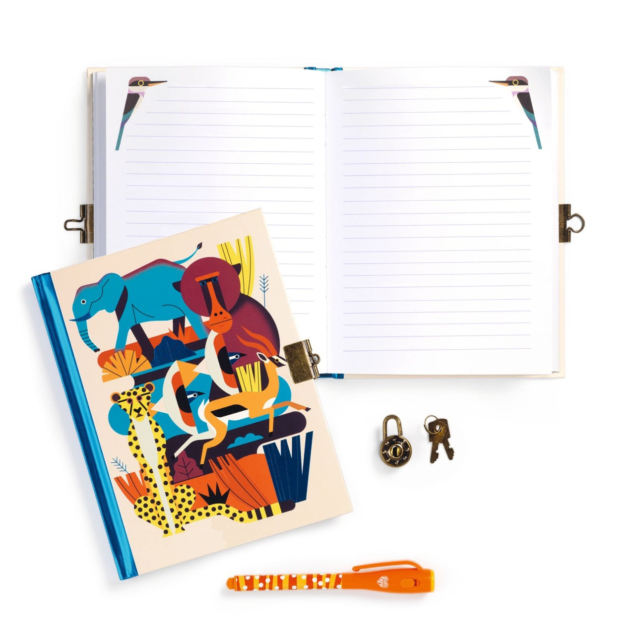 Jurnal secret cu pix magic Owen, Djeco
