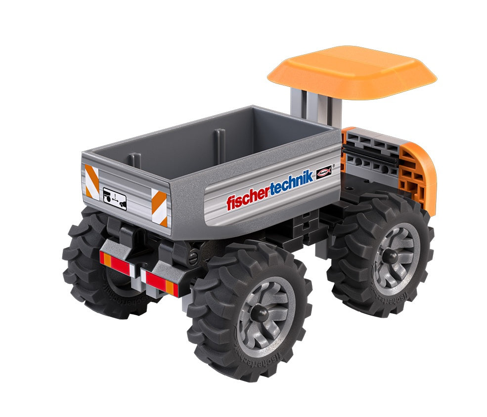 Kit STEM Camion de santier de asamblat si manevrat, Fischertechnik