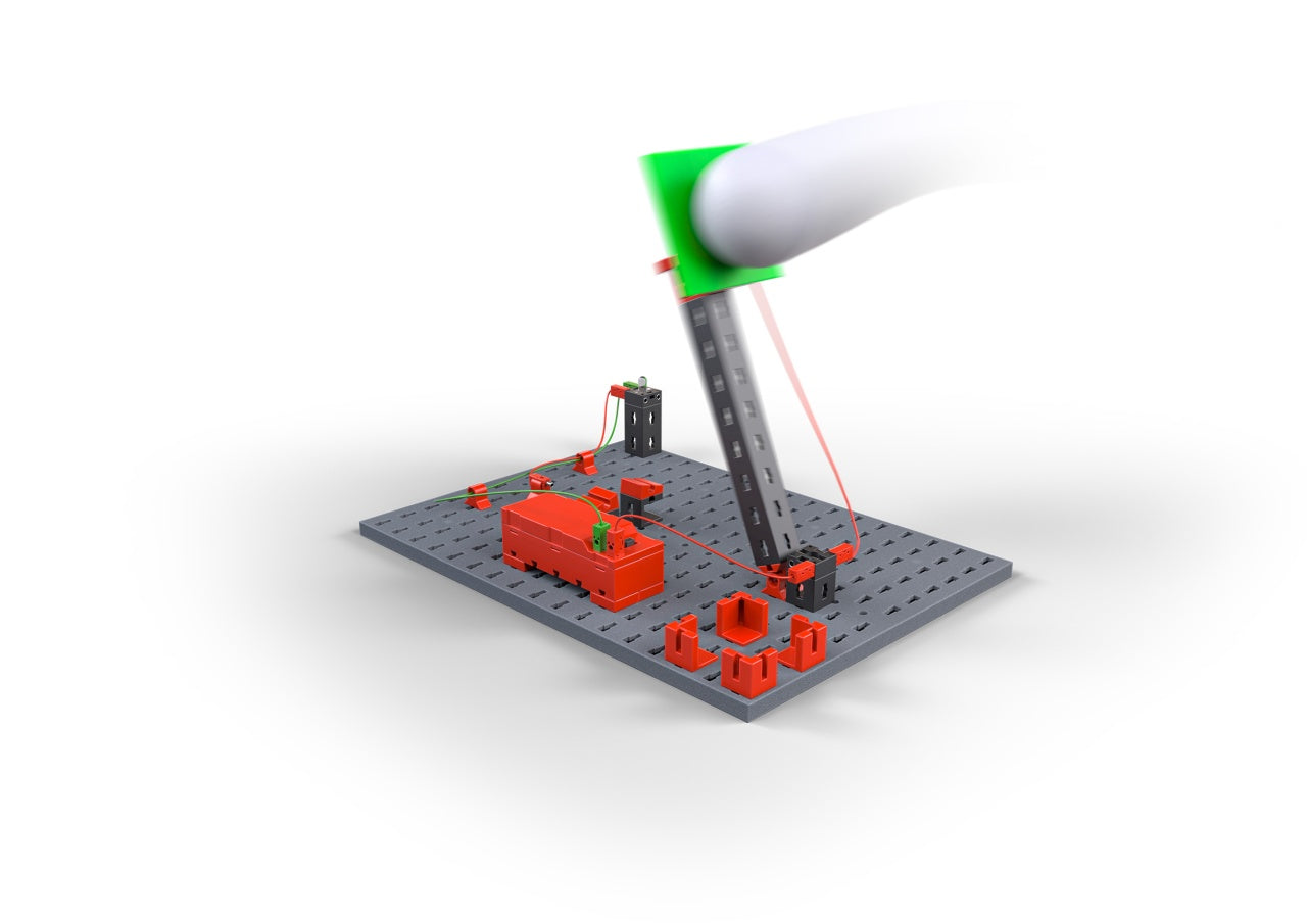 Kit STEM de construit circuite electrice E-tec, Fischertechnik