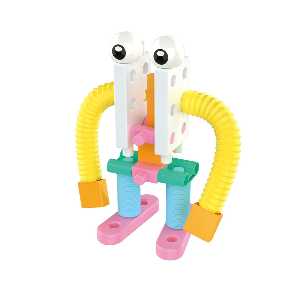 Kit STEM de construit cu tuburi flexibile, Gigo Toys