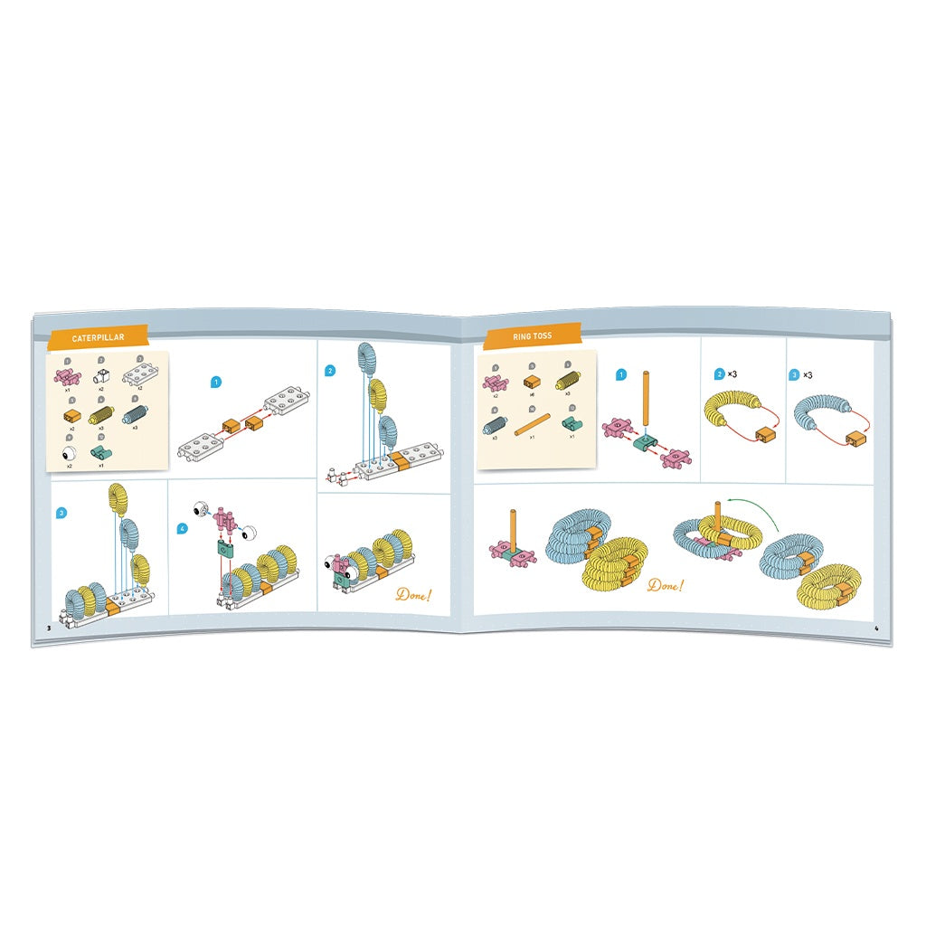 Kit STEM de construit cu tuburi flexibile, Gigo Toys