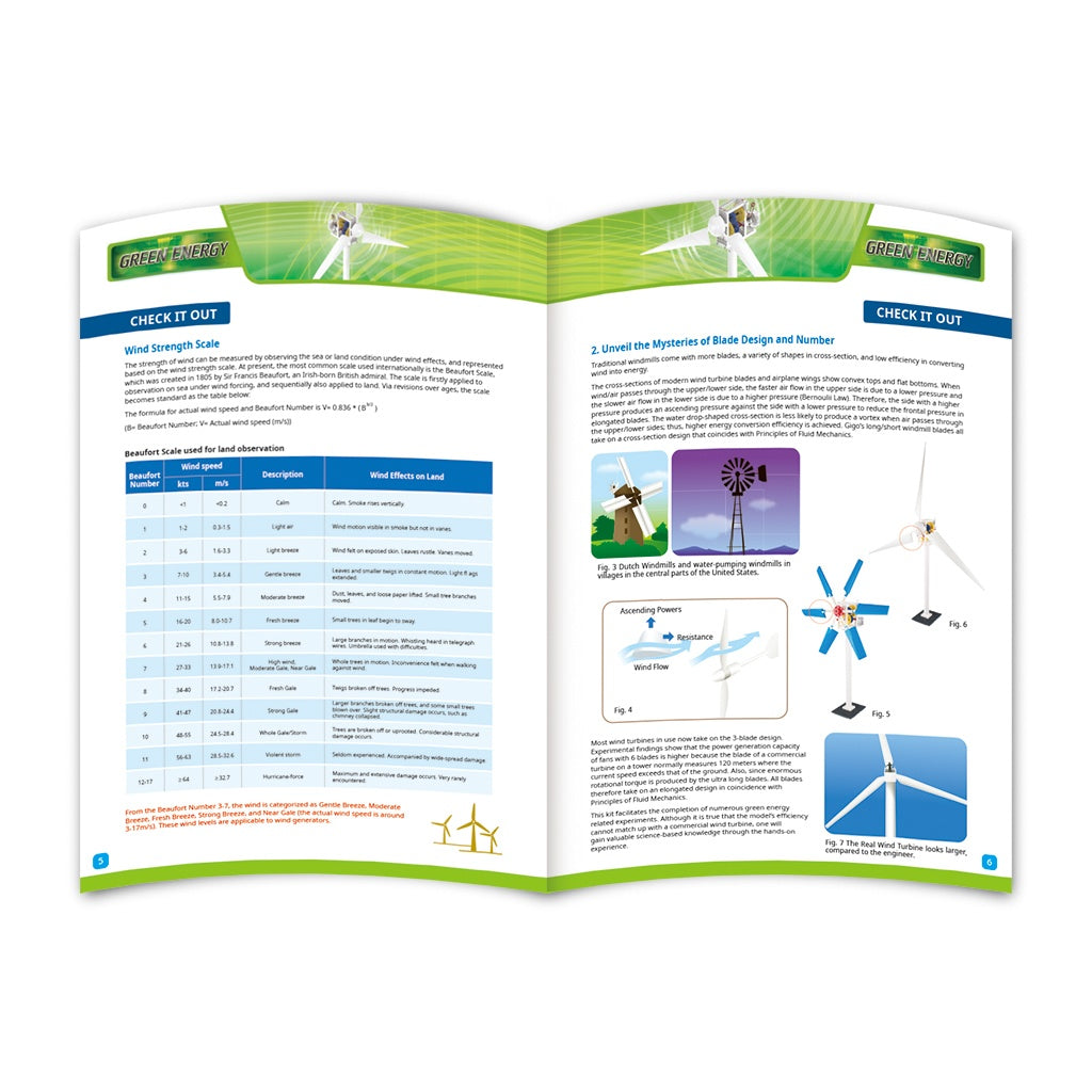 Kit STEM Energia eoliana si aplicatiile ei, Gigo Toys