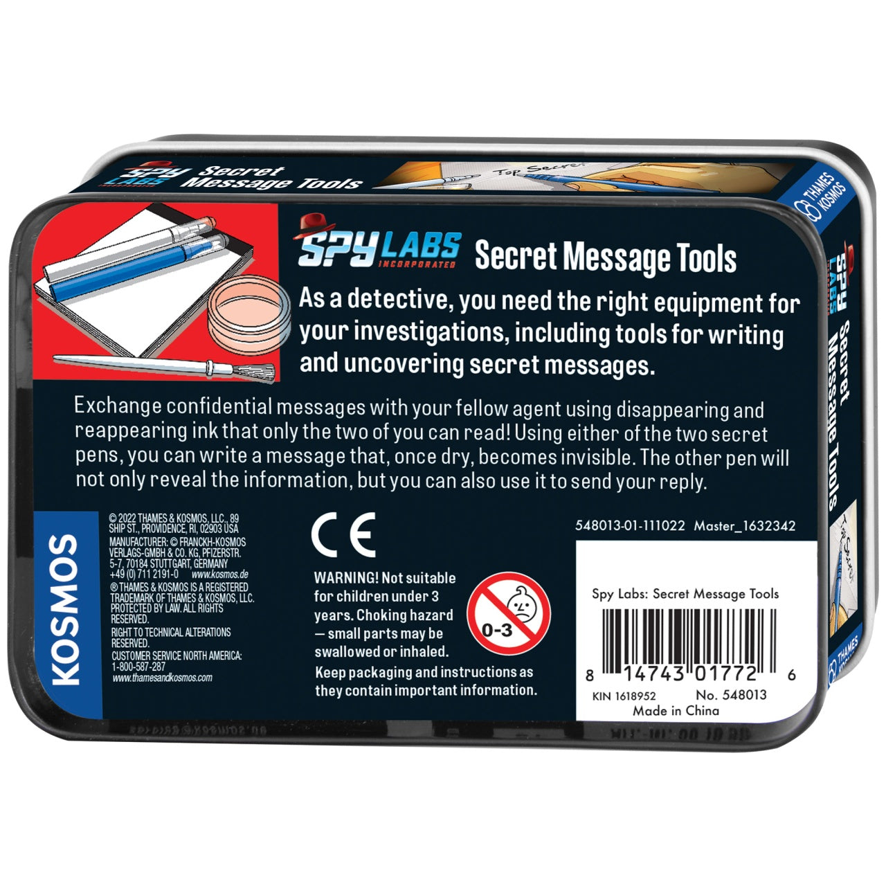 Kit STEM Mesaje secrete, Thames & Kosmos