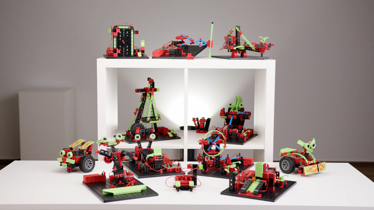 Kit STEM Roboti inteligenti Pro, Fischertechnik