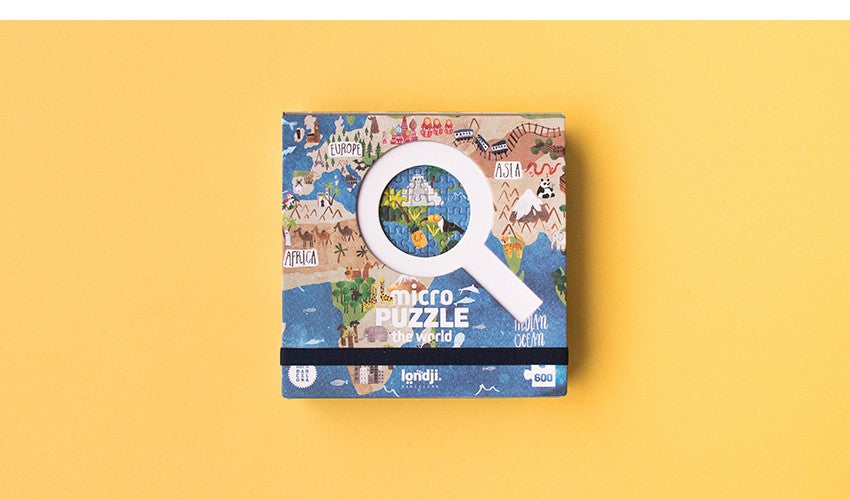 Micro puzzle 600 piese Continente, Londji